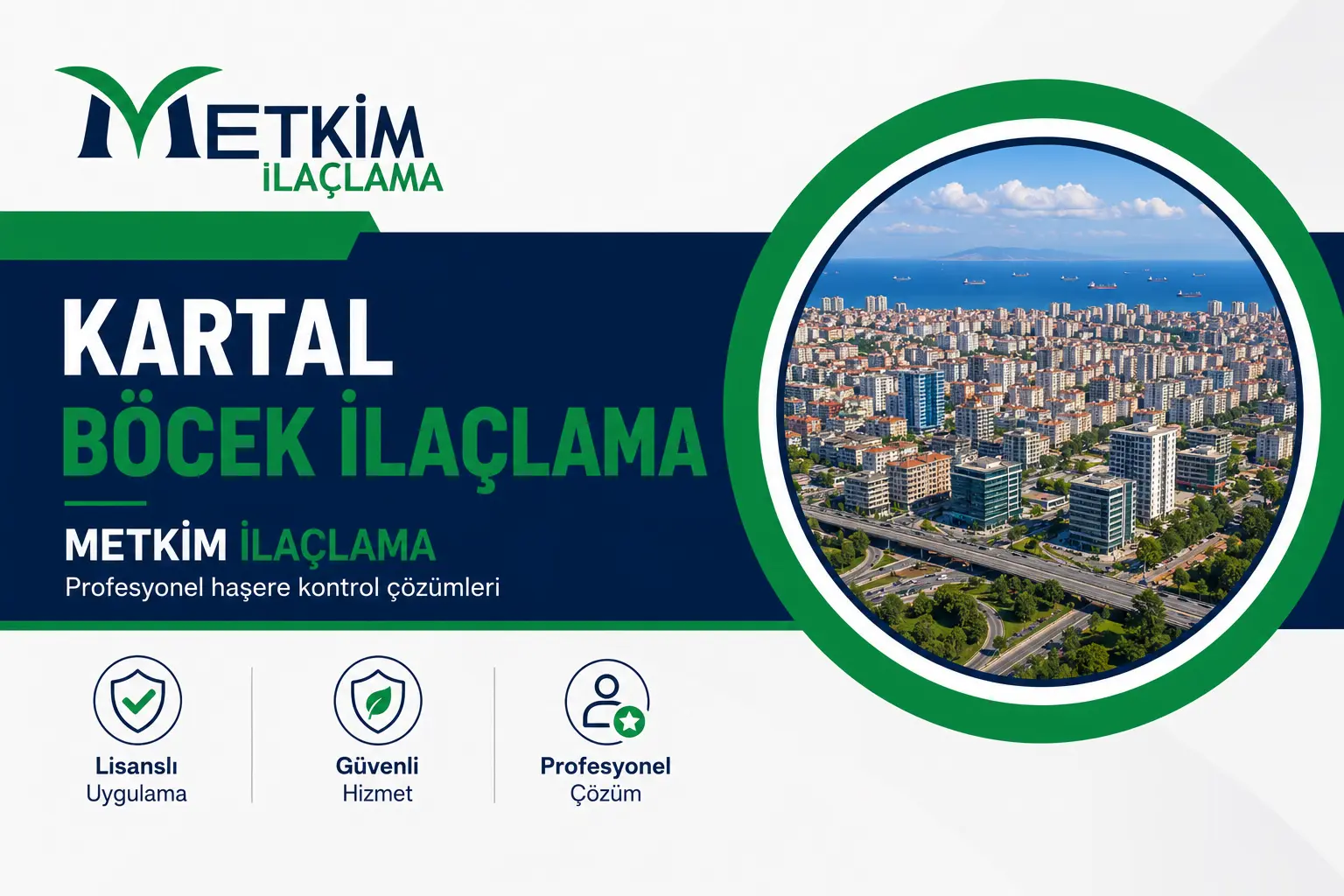 Kartal böcek ilaçlama hizmeti - Metkim İlaçlama