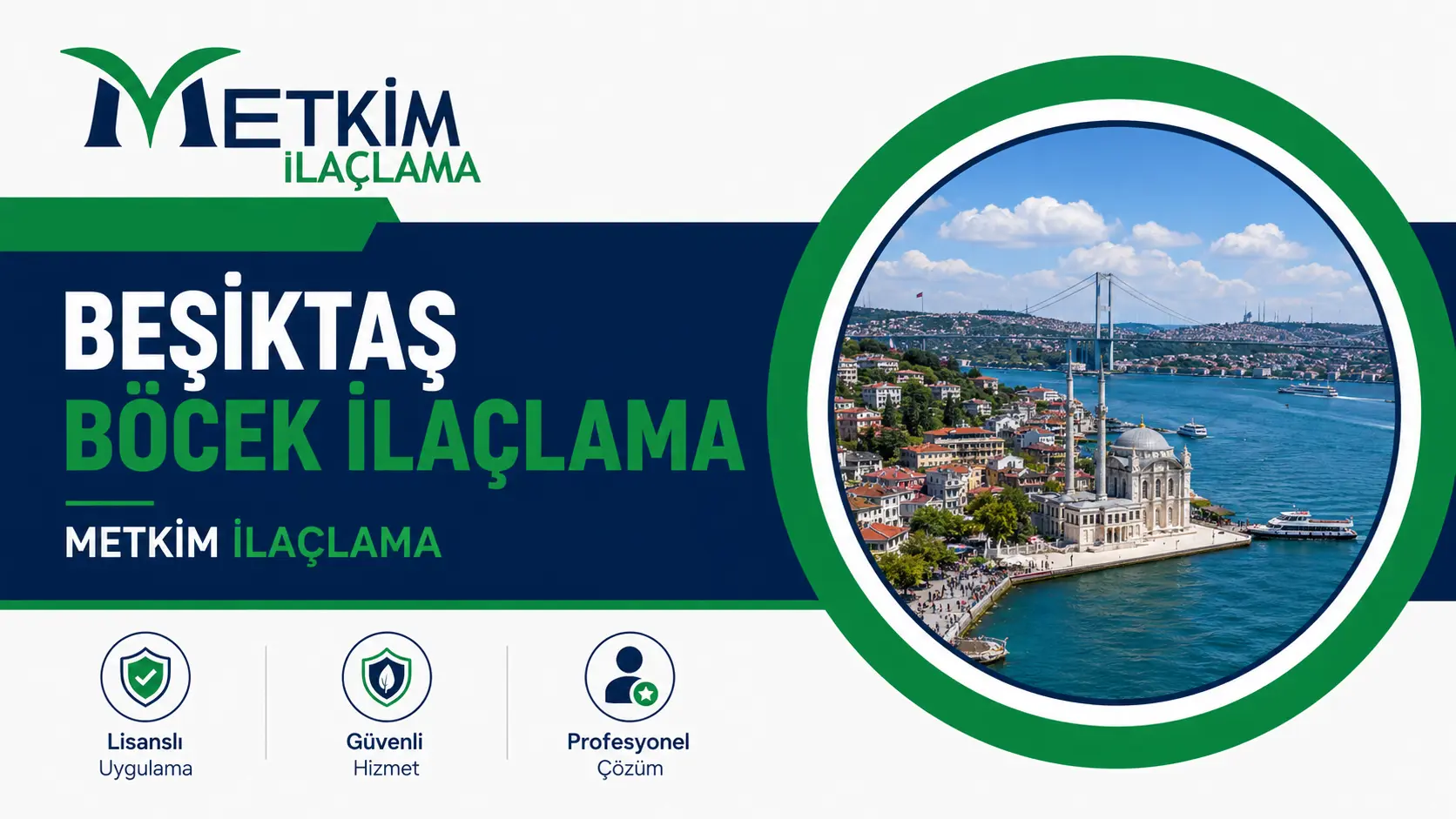 Beşiktaş böcek ilaçlama hizmeti - Metkim İlaçlama